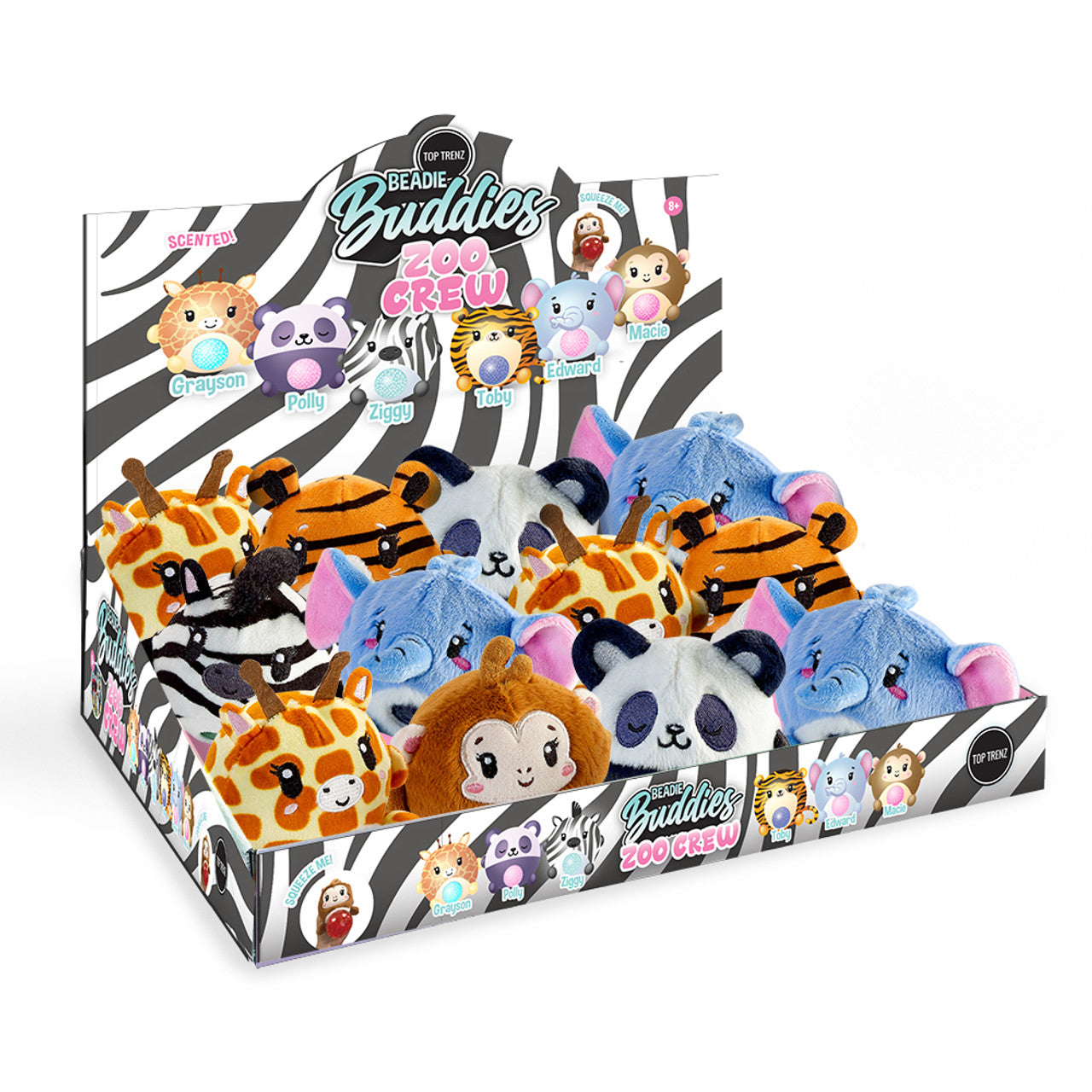 Zoo Crew - Sensory Beadie Buddies Squishy Toy