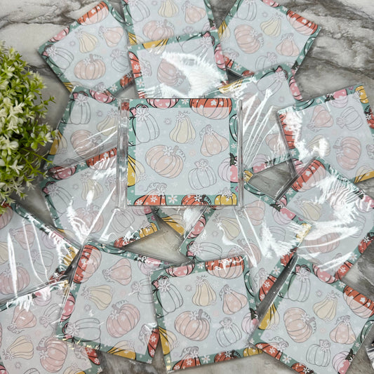 The Sticky Note Collection - Halloween Pumpkin Fall Floral