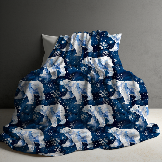 Blanket - Christmas - Polar Bear - PREORDER