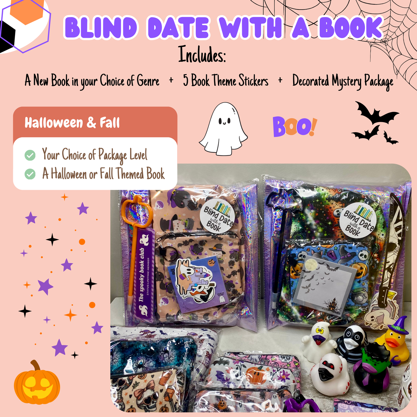 Blind Date With A Book - Halloween & Fall
