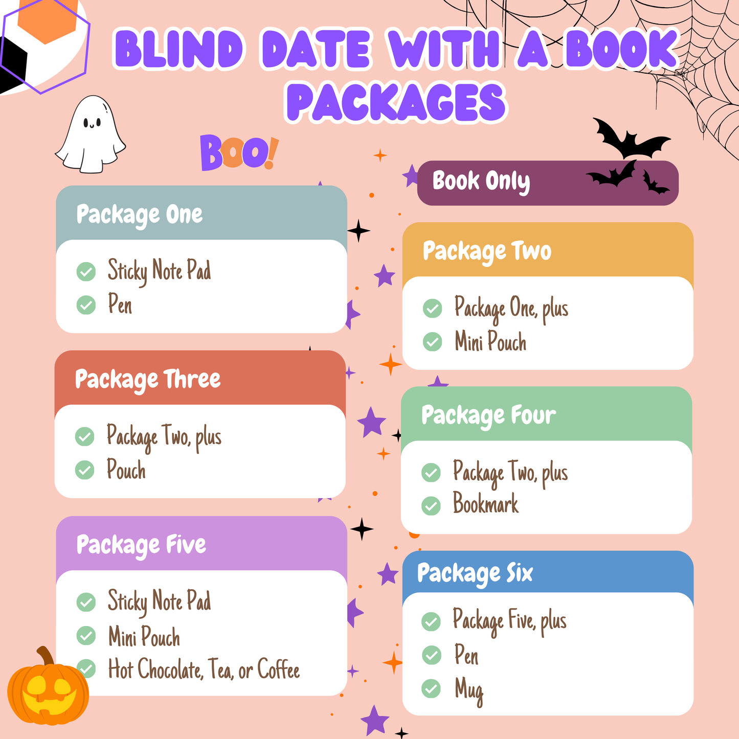 Blind Date With A Book - Halloween & Fall